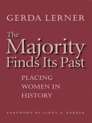 cover image of The Majority Finds Its Past